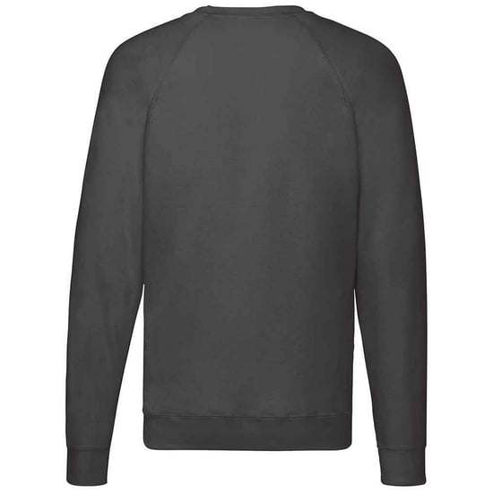 Fruit of the Loom Unisex Lichtgewicht Raglan Sweatshirt voor volwassenen (Licht Grafiet) - Image 2