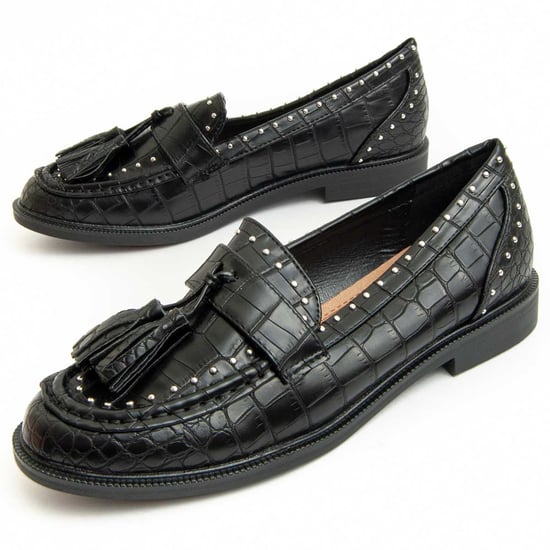 Montevita Moccasins Moccavita12 In Black - Image 1