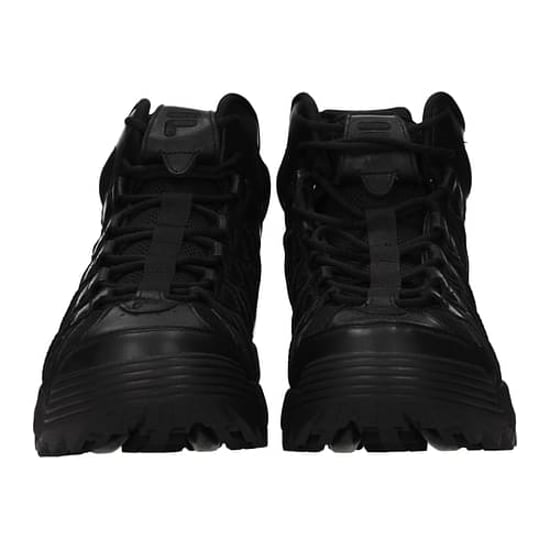Fila Fabric Mens Black Shoes