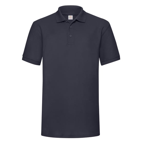 Fruit of the Loom Heren Polycotton Pique Zwaar Poloshirt (Deep Navy) - Image 1
