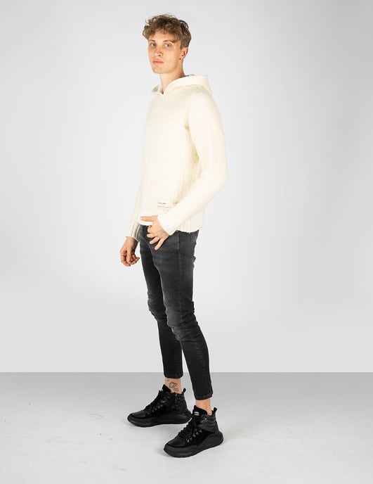 Takeshy Kurosawa Pullover Boucle Men's Off-White - Image 2