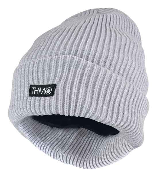 THMO - Dunsulate muts van 3 meter lang, chenille voor dames - Grijs - Image 1
