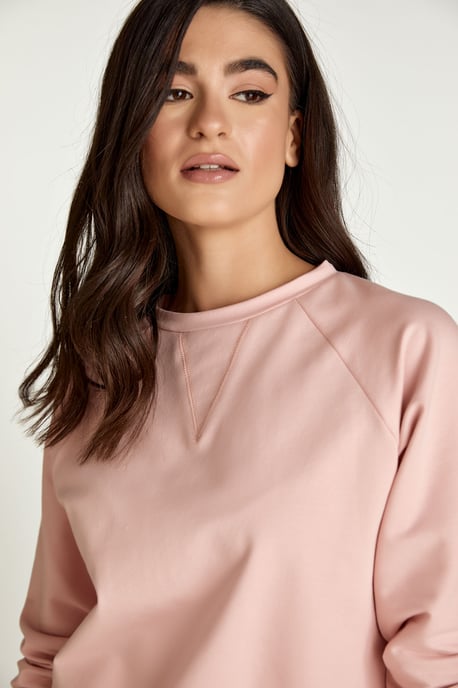 Cropped Pink Sweatshirt