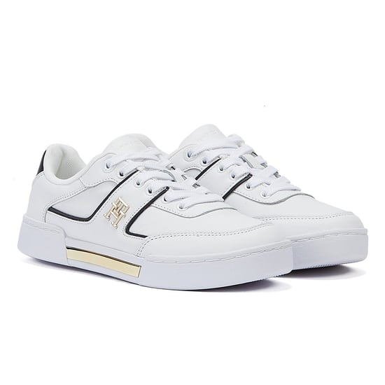 Shop Voor Tommy Hilfiger Court Prep Dames Wit/Rwb Sneakers - Image 1