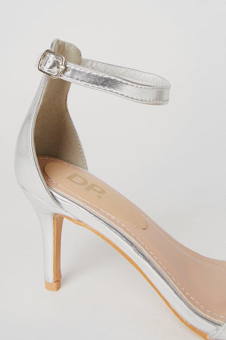 Tasha Low Stiletto Barely There Heeled Sandals