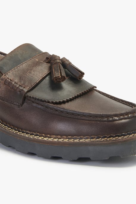 Brown 'Morfield' Leather Loafer