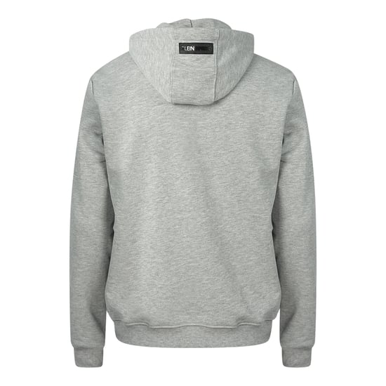 Plein Sport Black Logo Grey Hoodie - Image 2