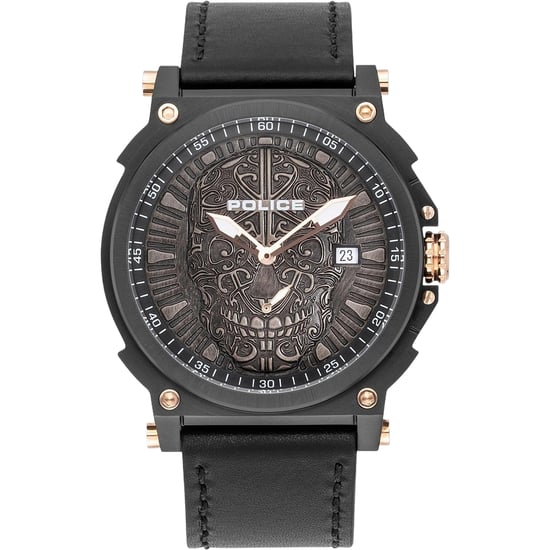 Police Mens Watch  Quartz  grey - Image 1