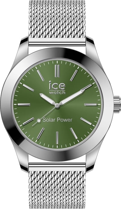 Ice Watch Ice Steel - Silver Green Men's Silver Watch 023796 - Image 1