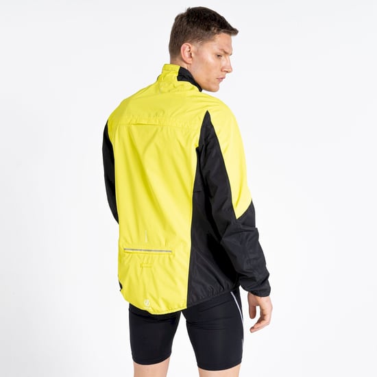 Dare 2B Mens Mediant II Cycling Jacket (Neon Spring/Black)