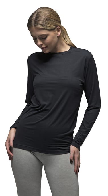 Heat Holders - Ladies Long Sleeve Thermal Top | Lightweight | Fleece Lined - Warm - Ultra Lite - Image 1