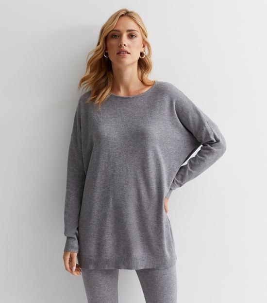 Soft Touch Crew Neck Oversized Top - Image 1