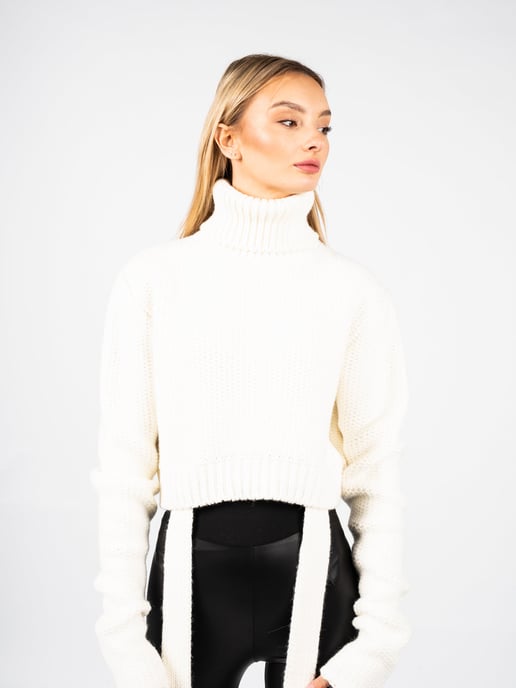 La haine Inside US Pullover LW614 Woman's White - Image 3