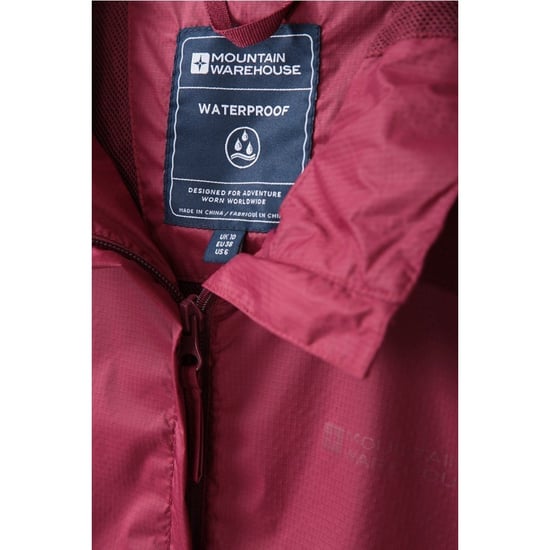Mountain Warehouse Womens/Ladies Torrent Waterproof Jacket (Pink) - Image 5