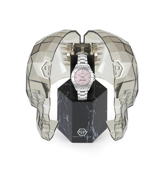 Philipp Plein Plein Heaven Dames Horloge Zilverkleurig PWPOA0324 - Image 4