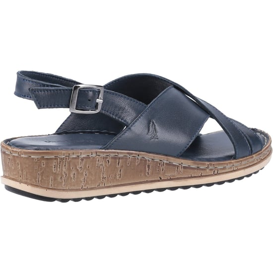 Hush Puppies Vrouwen/dames Elena Leren Wigsandaal (Marine) - Image 4