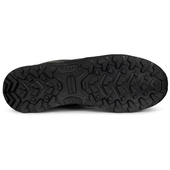 Trespass Mens Carraig Suede Walking Shoes (Black/Grey) - Image 4