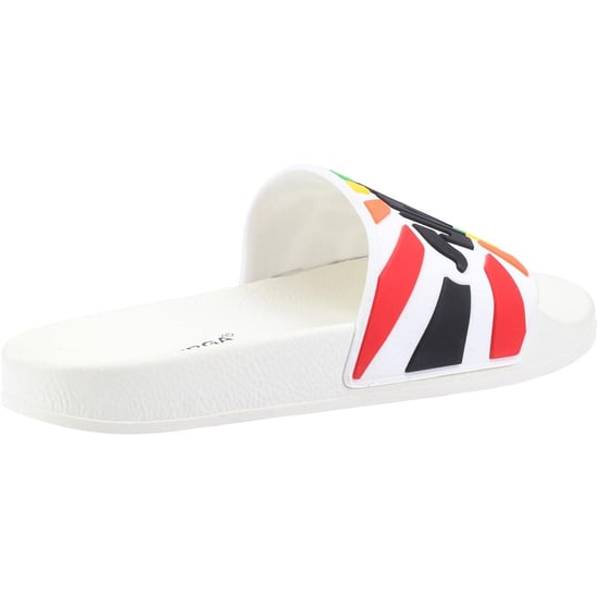 Superga Slide Synthetic Women's White/Multicolour Sandals - Image 2