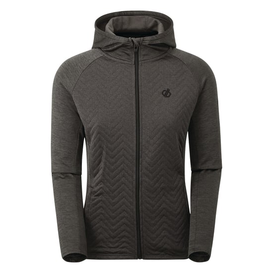 Dare 2B Womens/Ladies Faultless Full Zip Hooded Hybrid Fleece