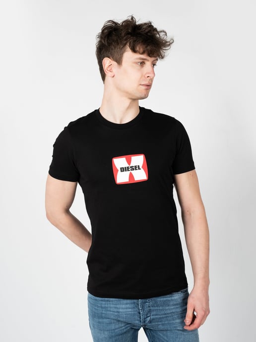 Diesel T-shirt T-Diegor Herr Svart - Image 3