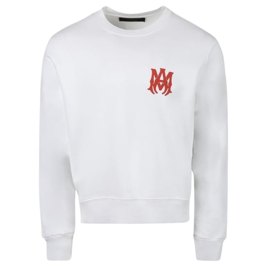 Amiri MA Logo White Sweatshirt - Image 1