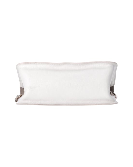 Furla Metropolis Crossbody Bag in White Leather - Image 4