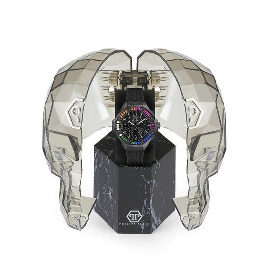 Philipp Plein Plein Chrono Royal Unisex's Black Watch PWPSA0724 - Image 4