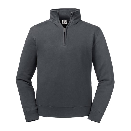 Russell Heren Authentieke Kwartier Ritssweatshirt (Konvooi Grijs) - Image 1