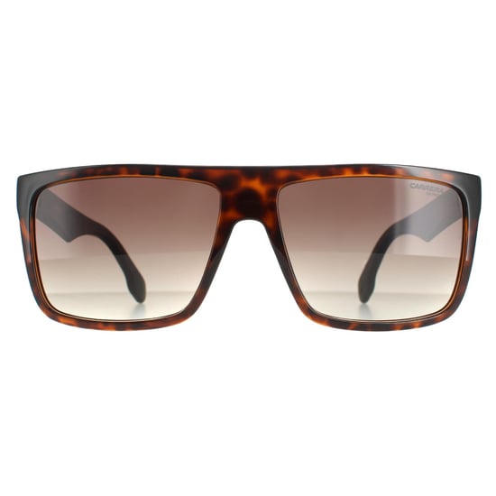 Carrera Rectangle Unisex Havana Matte Black Brown Gradient 5039/S