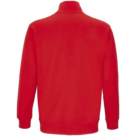 SOLS Uniseks Conrad Sweatshirt met Quarter Zip voor volwassenen (Helder rood) - Image 2