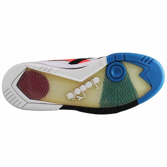 Diadora Duratech Elite Paura Heren Wit/Blauw Sportschoenen - Image 5