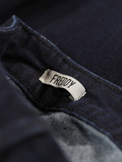 Luke 1977 Men's Freddys Straight Leg Dark Blue Raw Jeans