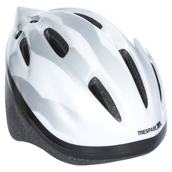 Trespass Kinderen/Kinderen Cranky Cycling Safety Helm (Wit) - Image 1