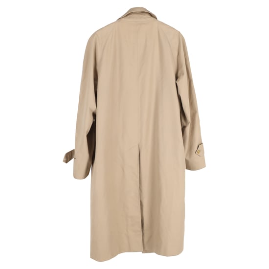 Burberry's Trench Coat in Beige Cotton