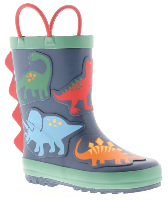 Dinosaur Hunters Boys Wellies Infants Billy navy