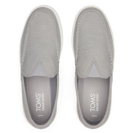 TOMS TRVL Lite 100% Cotton Men's Ultimate Grey Espadrilles - Image 4