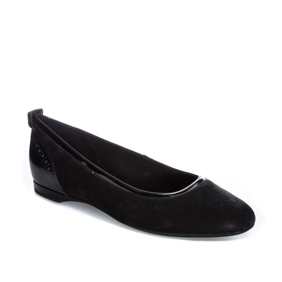 Women's Geox Lamulay Ballerina Shoes in Black - Image 2