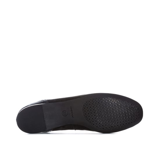 Women's Geox Lamulay Ballerina Shoes in Black - Image 4