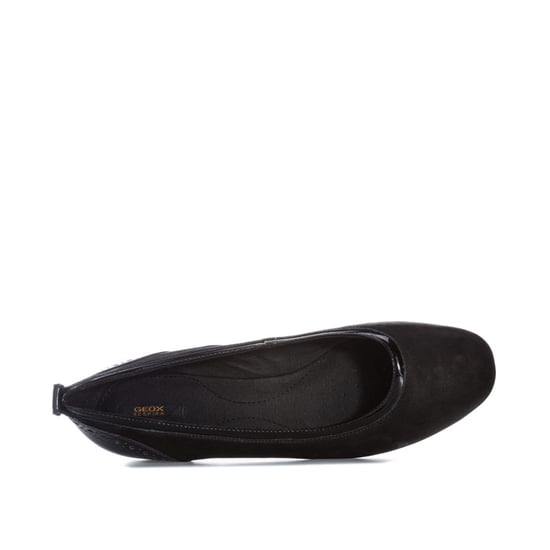 Women's Geox Lamulay Ballerina Shoes in Black - Image 5