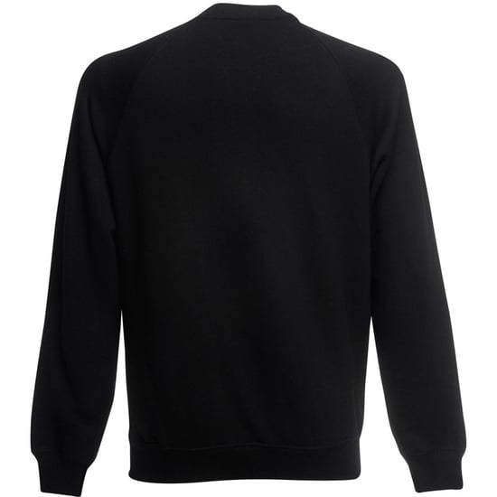 Fruit of the Loom Kinder Unisex Trui Met Raglan Mouwen (2 stuks) (Zwart) - Image 2