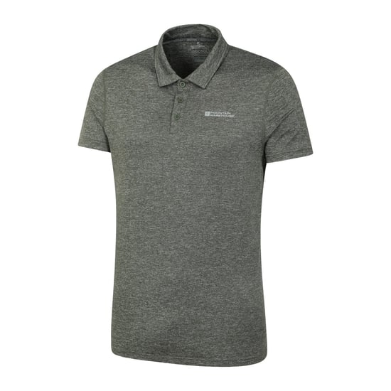 Mountain Warehouse Mens Agra Stripe Polo Shirt (Green)