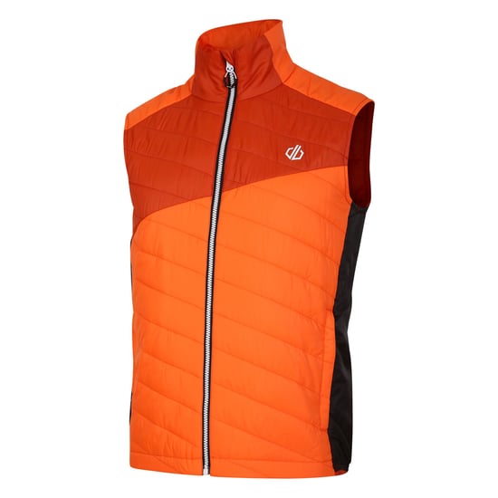 Dare 2B Mens Touring Quilted Lightweight Gilet (Puffins Orange/Rooibos Tea)
