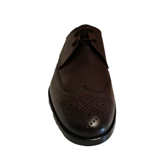 Man's Monkstrap Shoe Sergio Doñate color Burgundy - Image 3