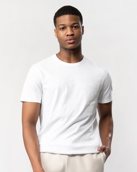BOSS Orange Tegood Mens Crew Neck T-Shirt - Image 1