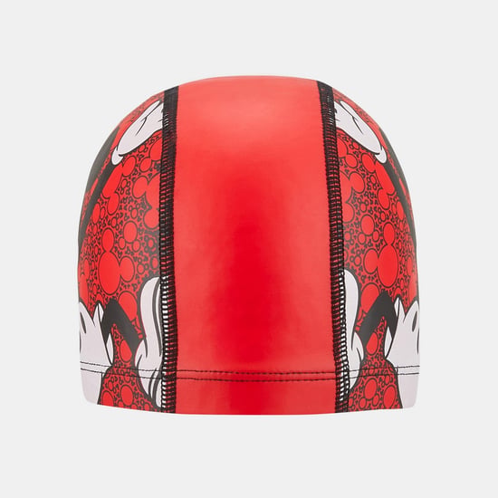 Disney Childrens/Kids Mickey Mouse Speedo Pace Swim Cap (Red) - Image 3