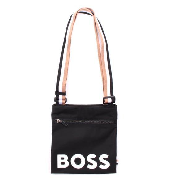 BOSS Crossbody Logo Bag - Black