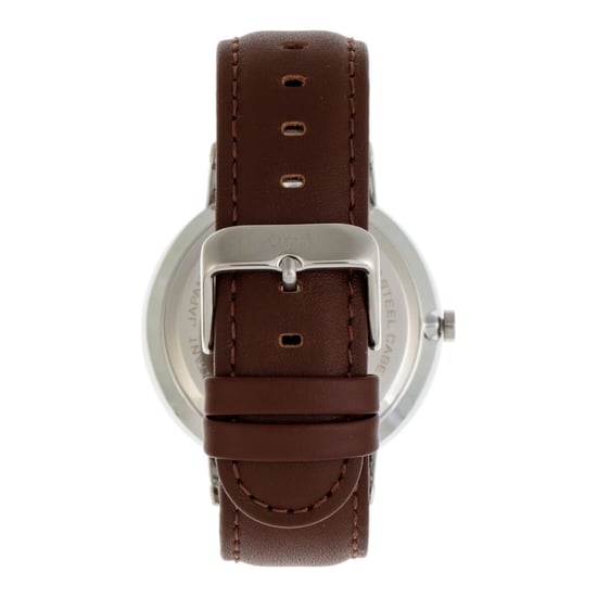Simplify The 6500 Leather-Band Watch