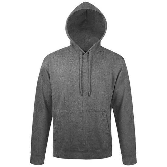 SOLS Snake Unisex Hooded Sweatshirt / Hoodie (Charcoal Marl) - Image 1