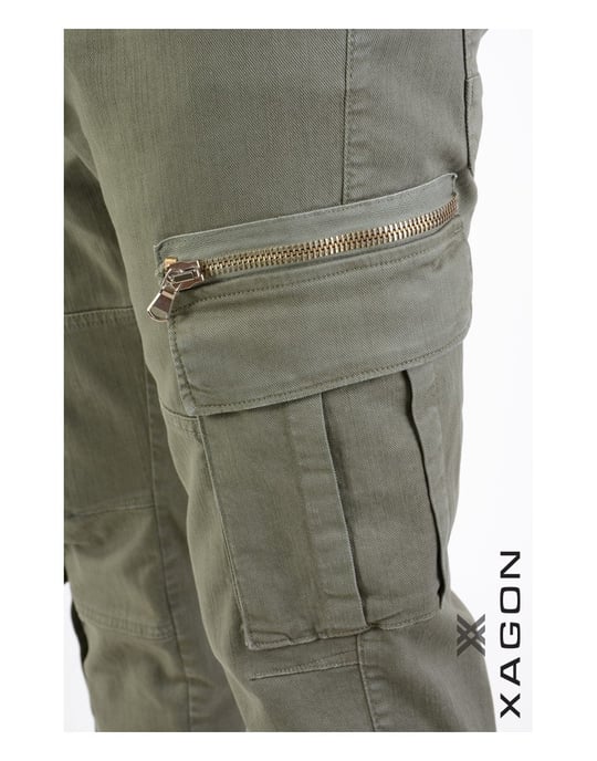 Xagon Trousers Cargo Men's Green - Image 5