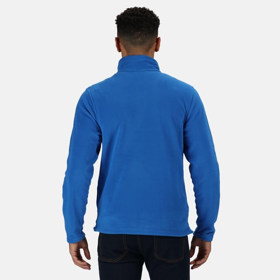 Regatta Mens Plain Micro Fleece Full Zip Jacket (Layer Lite) (Oxford Blue)